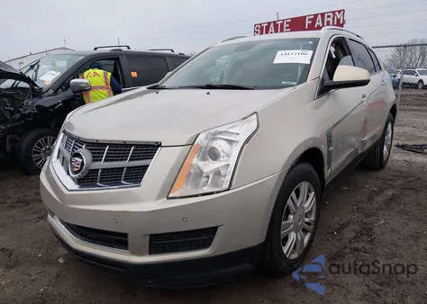 2010 Cadillac Srx Luxury Collection z USA, uszkodzony, nr VIN 3GYFNAEY3AS510735